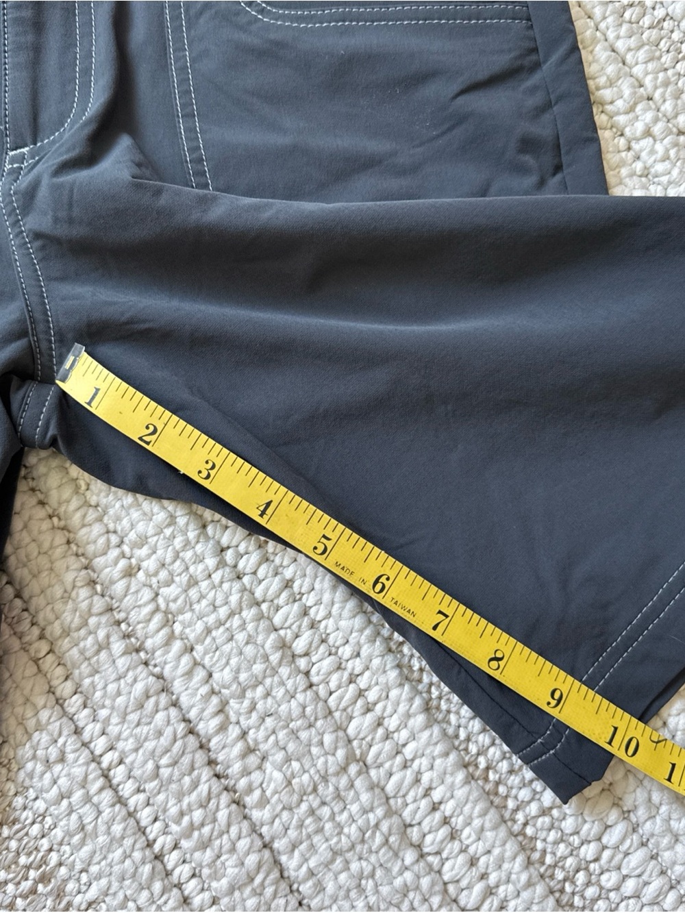 KUHL Women's Size 8 Grey Stretch Roll Up Cuff Hiking Shorts Outdoors Hiking - Picture 9 of 16